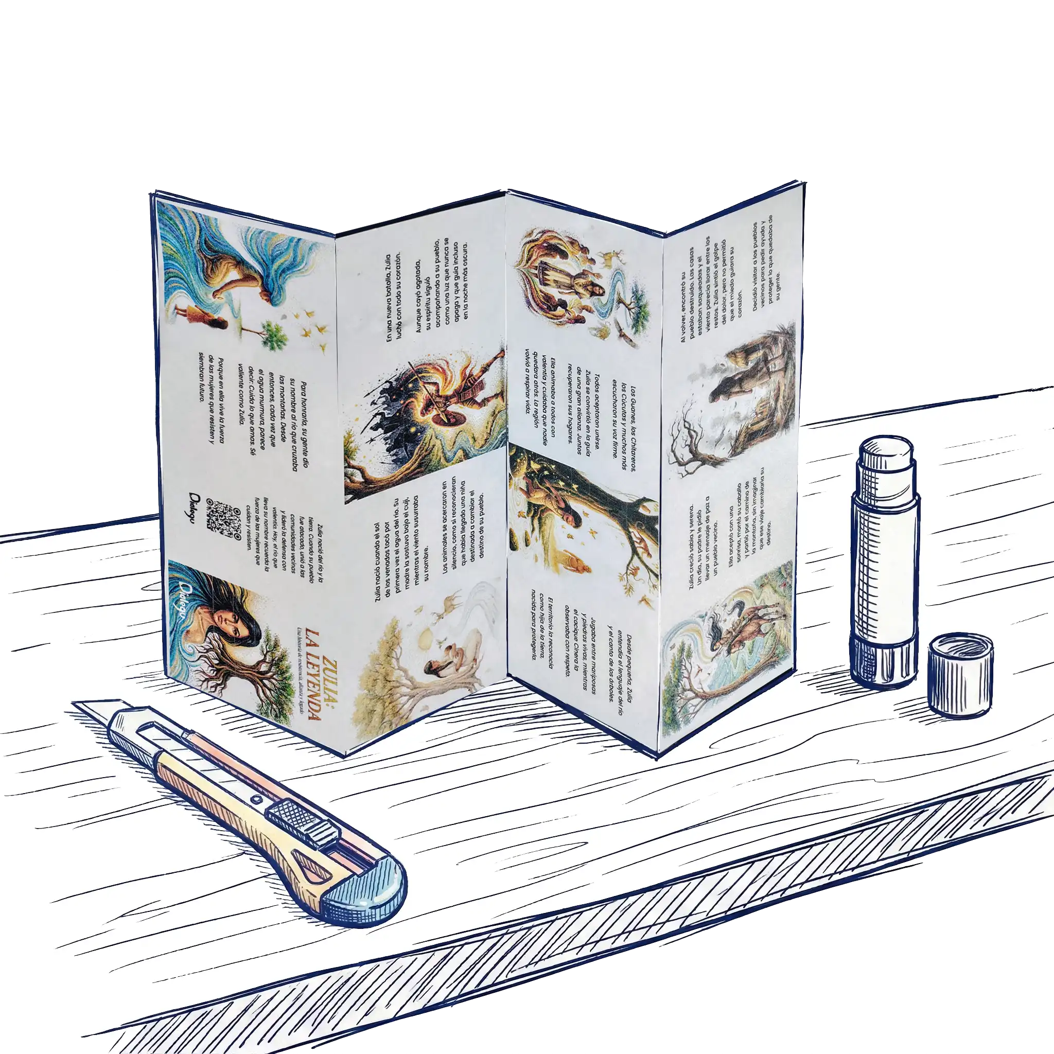 Paso 3: Dobla, corta y arma