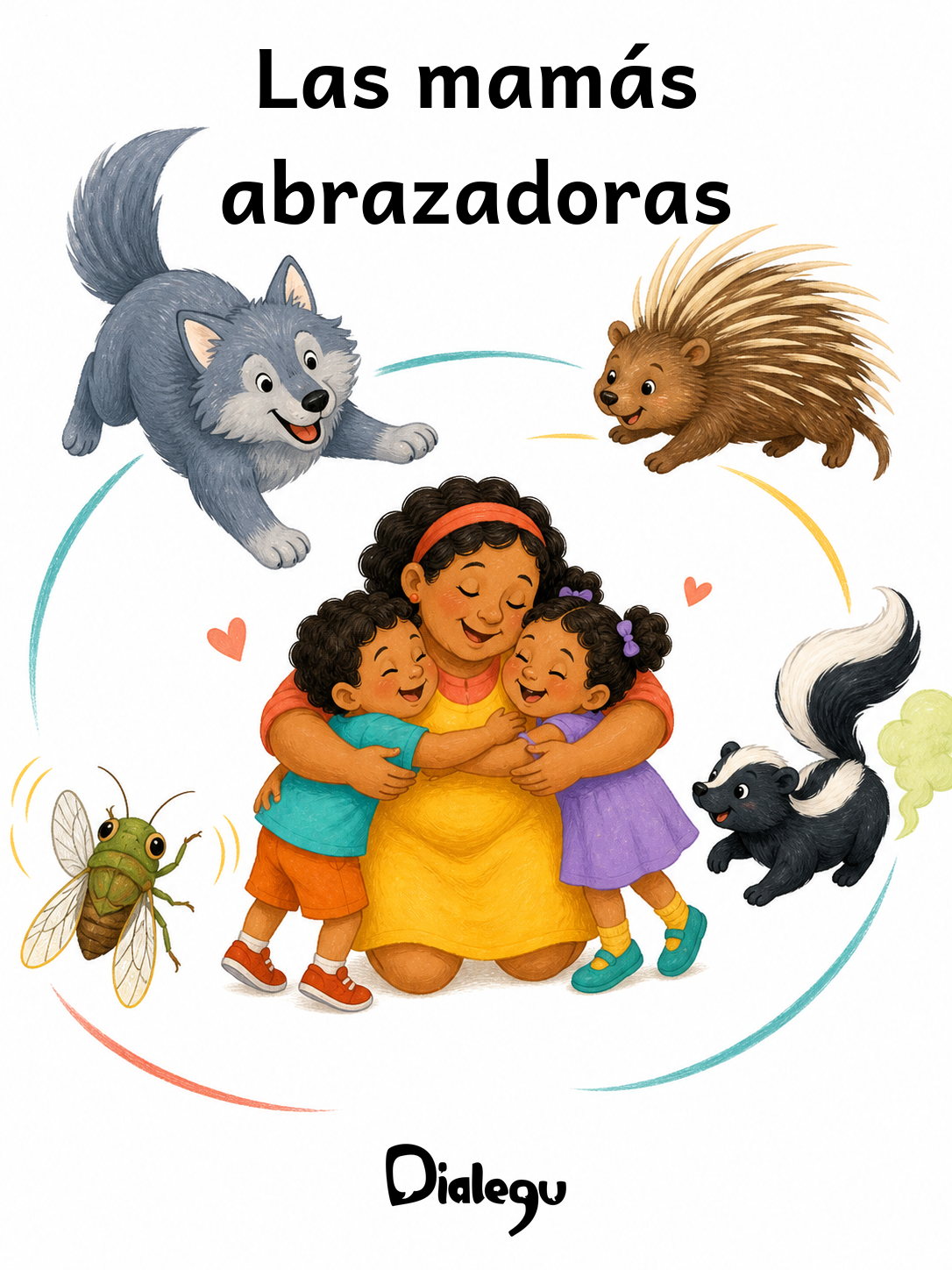 Portada de Las mamás abrazadoras